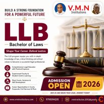 Step into the Legal Profession with the Right LLB Course V.M.N Institute