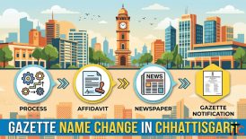 Gazette for Name Change Service in Chhattisgarh - Vakil India