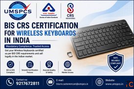 BIS CRS Certification for Wireless Keyboards in India