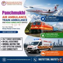 Panchmukhi Train Ambulance from Lucknow- budget friendly portions made available on time