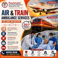 Panchmukhi Train Ambulance from Guwahati- Affordable Alternative for Long Journeys