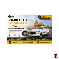Rajkot to Somnath Outstation Taxi Service