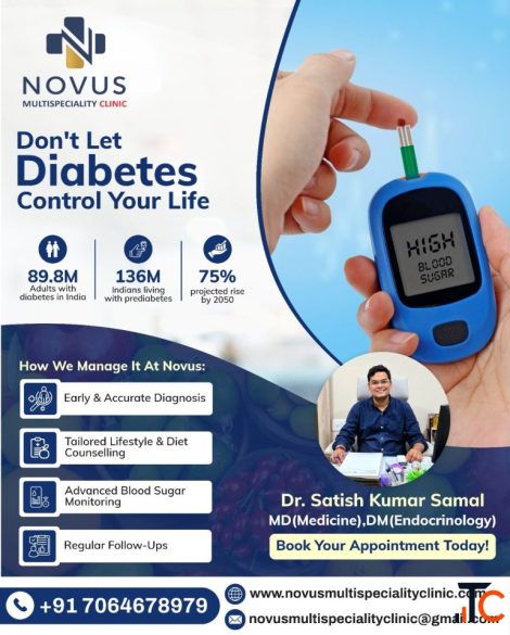 Best Diabetes Treatment in Bhubaneswar Novus Multispeciality Clinic