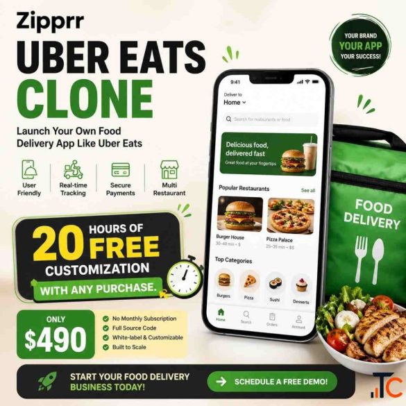 Zipprr Builds Your Delivery App on a Reliable Stack 490