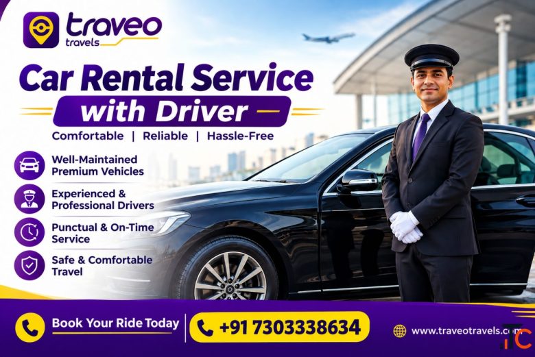 Car Rental with Driver Service in Delhi - Traveo Travels