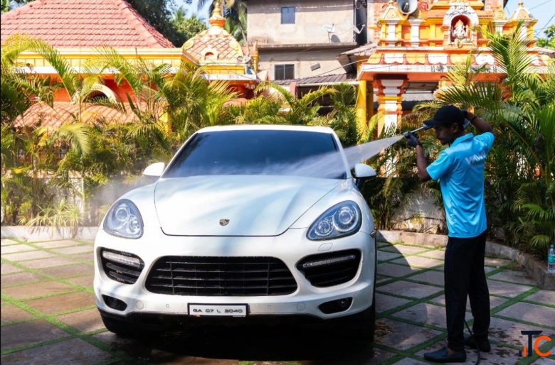 Professional Doorstep Car Bike Washing in Goa