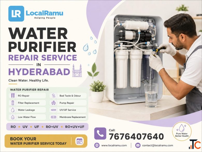 Trusted Water Purifier Repair and Installation Service in Hyderabad at LocalRamu