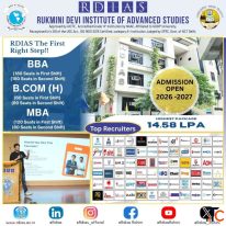 Top MBA Colleges Affiliated to IP University in North-West Delhi 2026 - RDIAS