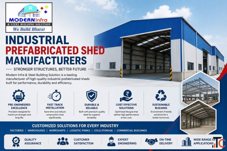 Industrial Prefabricated Shed Manufacturers in India