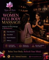 Women Full Body Massage Bhubaneswar - Relax at Spa Of Zen