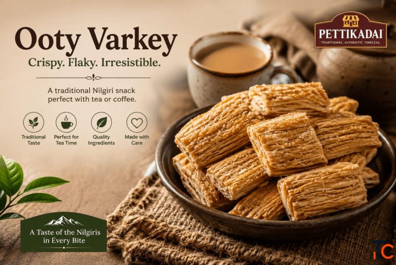 Ooty Varkey - Crispy Flaky Traditional Snack from the Nilgiris
