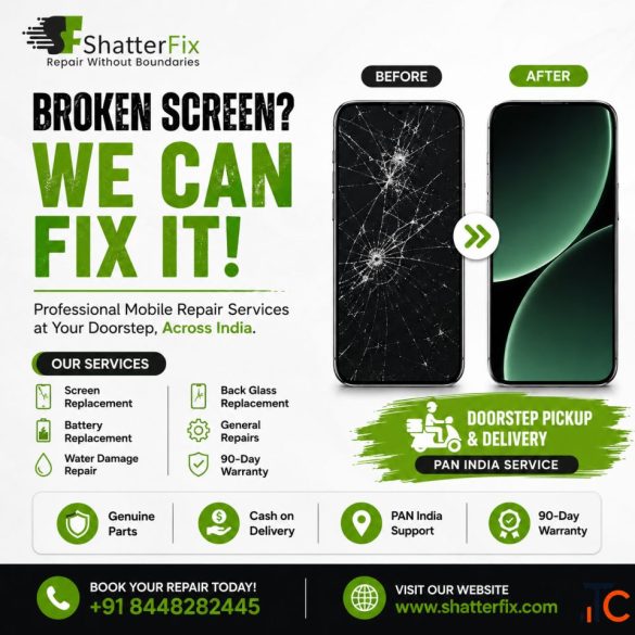 Broken Phone Screen Get Professional Mobile Repair Across India