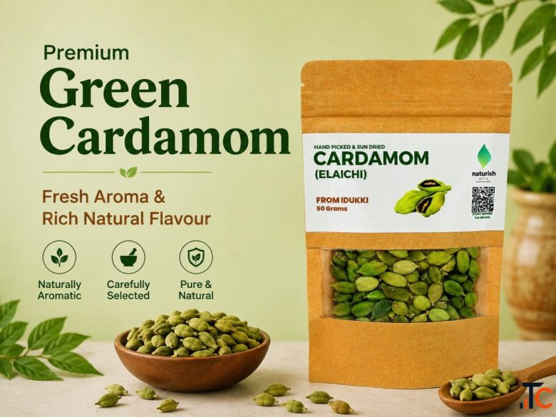 Premium Green Cardamom Fresh Aroma Rich Natural Flavour