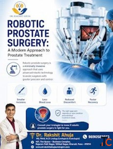 Robotic Prostate Surgery A Modern Approach to Prostate Treatment Dr. Rakshit Ahuja