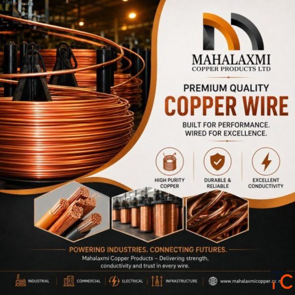 Copper Wire Manufacturer in Ahmedabad - Mahalaxmi Copper