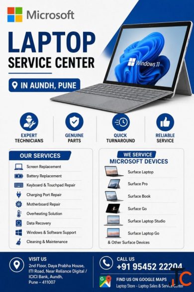 Microsoft Laptop Service Center Aundh Microsoft Surface Laptop Repair Microsoft Laptop Service Pune