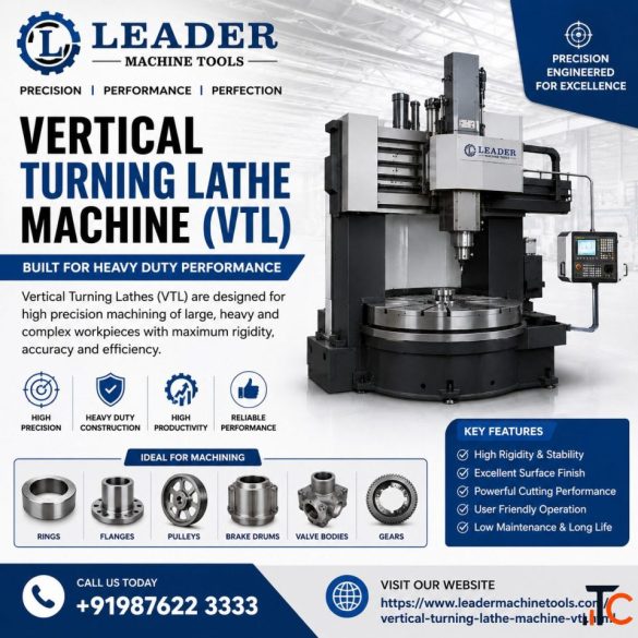 Vertical Turning Lathe Machine VTL Manufacturers in India