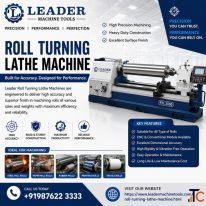 Roll Turning Lathe Machine Manufacturer in India Heavy Duty CNC Model