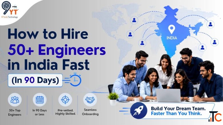 Hire 50 Engineers in India - Build Your Team in 90 Days