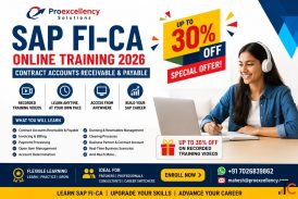 SAP FI-CA Online Training 2026 - Recorded Training Videos Practical Learning