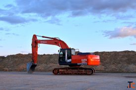 Tata Hitachi Excavator for Rental Contract Services in Coimbatore