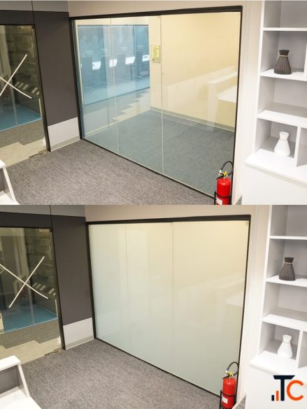 smart glass PDLC glass electric privacy glass laminated switchable glass