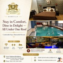 Hotel Diplomat Residency Bareilly - Comfortable Stay in Civil Lines