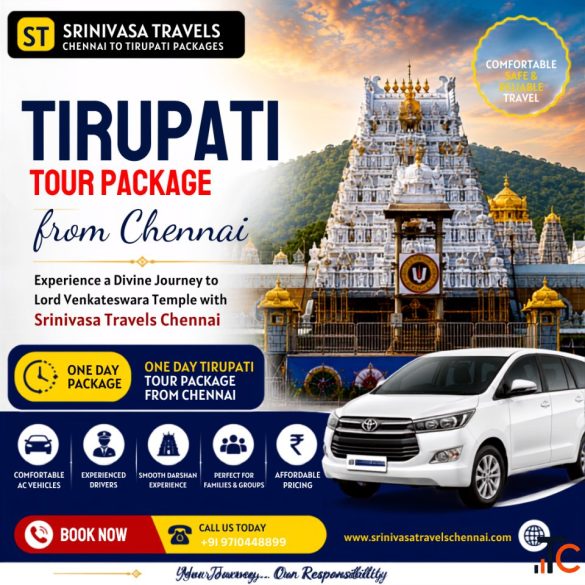 Affordable Tirupati Tour Packages from Chennai - Srinivasa Travels