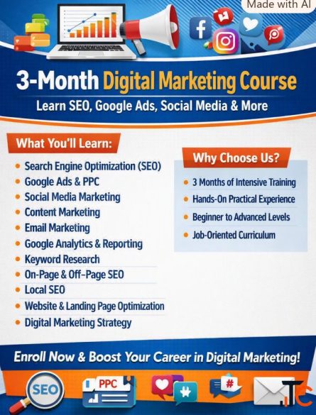 3-Month Digital Marketing Course at ODMT - Practical Industry Training