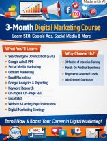 3-Month Digital Marketing Course at ODMT - Practical Industry Training
