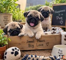 Pug Puppies for Sale in Delhi