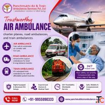 Panchmukhi Low Cost Air Ambulance in Ranchi- Experienced Medical Team for Your Care