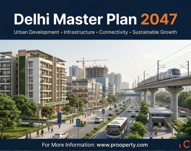 Delhi Master Plan 2047 Property Search and Location Planning - Prooperty.com