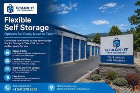 Self storage unit in Talent Oregon for Easy Secure Storage