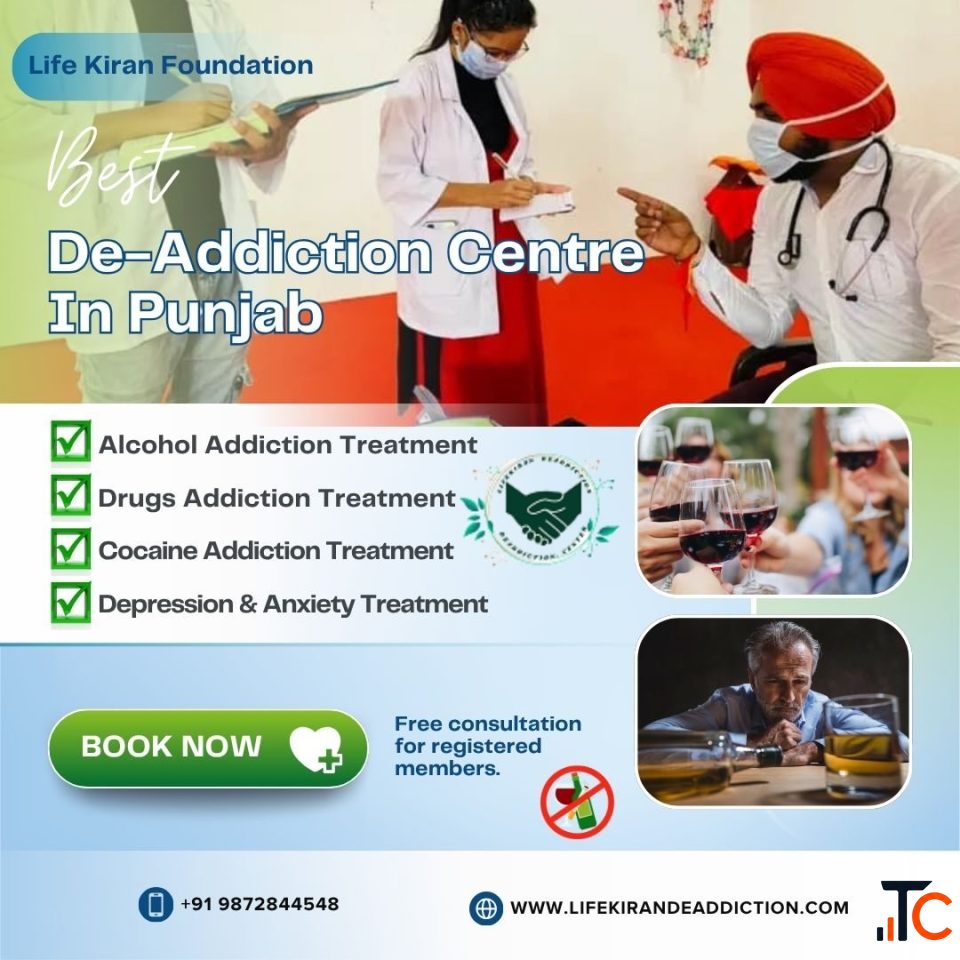 Best De-Addiction Centre in Punjab in Dialpur - TuffClassified
