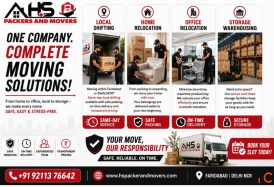 HS Packers and Movers in Faridabad