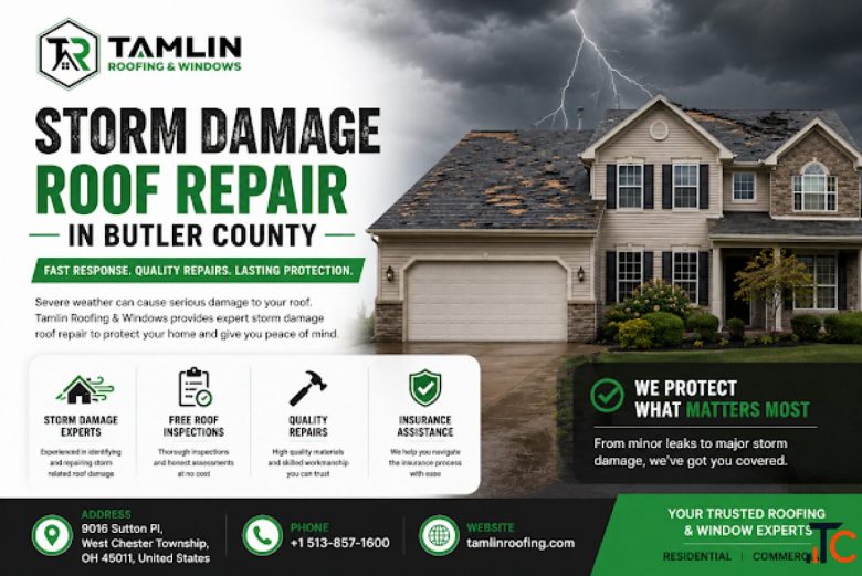 Storm Damage Repair in Butler CountyOH