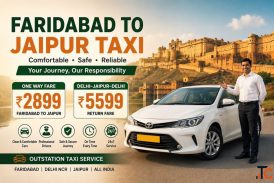 Faridabad to Jaipur Taxi Service One Way Cab 2899 Jaipur Round Trip 5599 Sedan SUV Innova Cab 24x7 B