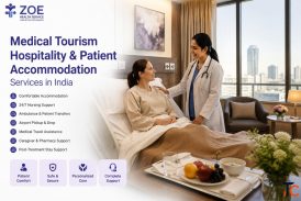 Medical Tourism Hospitality Patient Accommodation Services in India Zoe Health Service