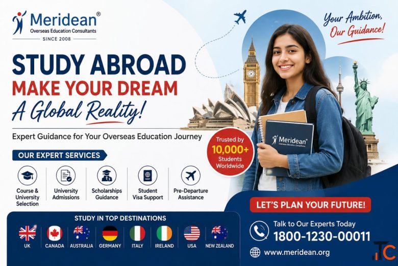 Meridean Overseas Education Consultants Study Abroad