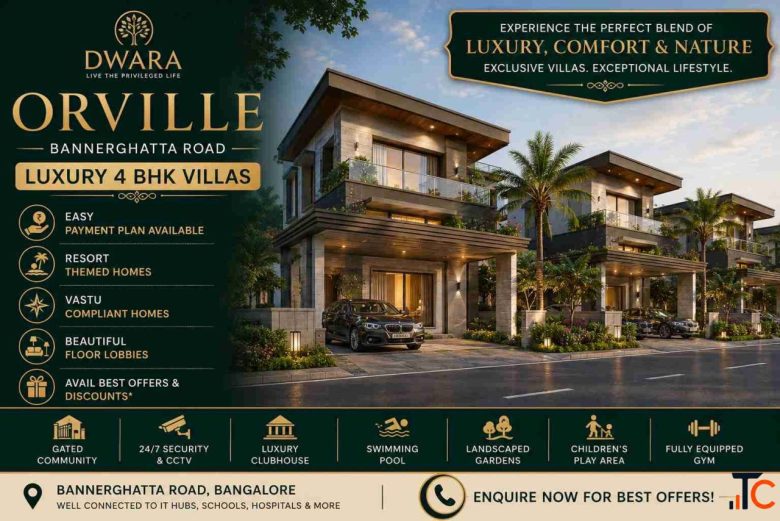 Dwara Orville Bannerghatta Road Luxury 4 BHK Villas