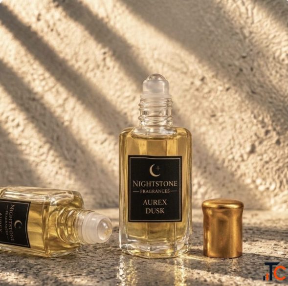 Aurex Dusk Perfume Oil Long Lasting Fragrance Nightstone UK