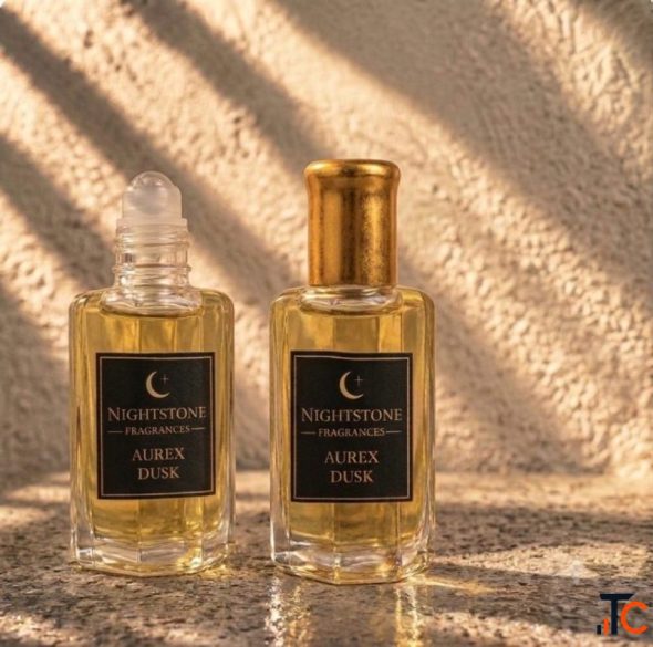 Aurex Dusk Perfume Oil Long Lasting Fragrance Nightstone UK