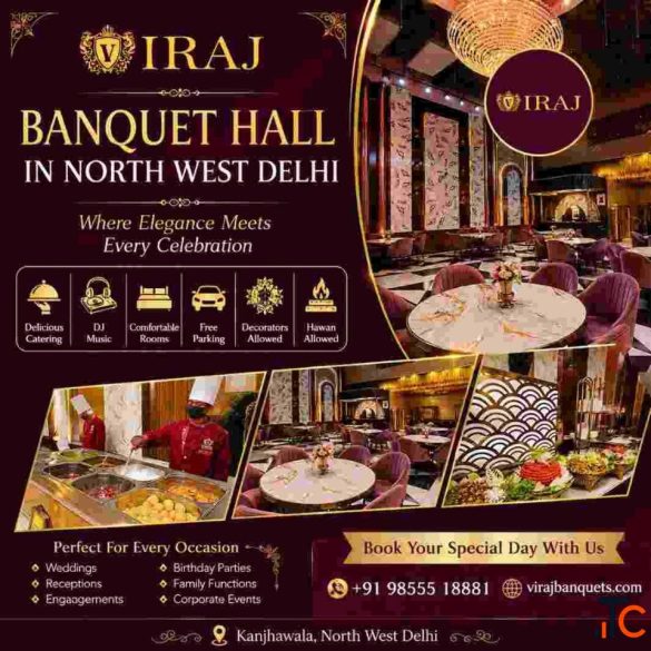Banquet Hall for Wedding in North West Delhi