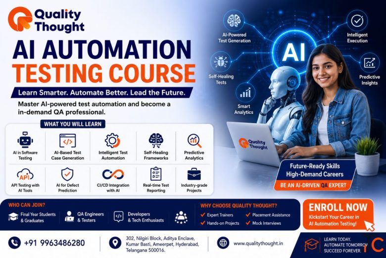 AI Automation Testing Course Quality Thought