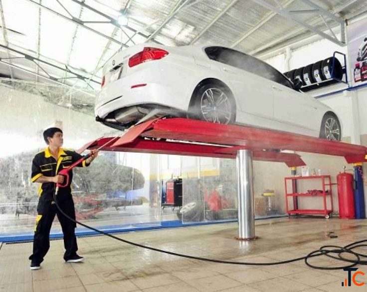 Hydraulic Washing Lift Manufacturer in India Schumak