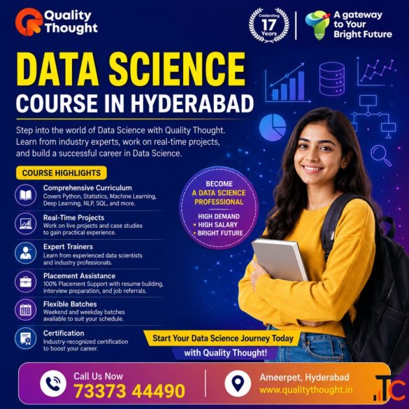 Data Science Course in Hyderabad Training Projects Placement Quality Thought