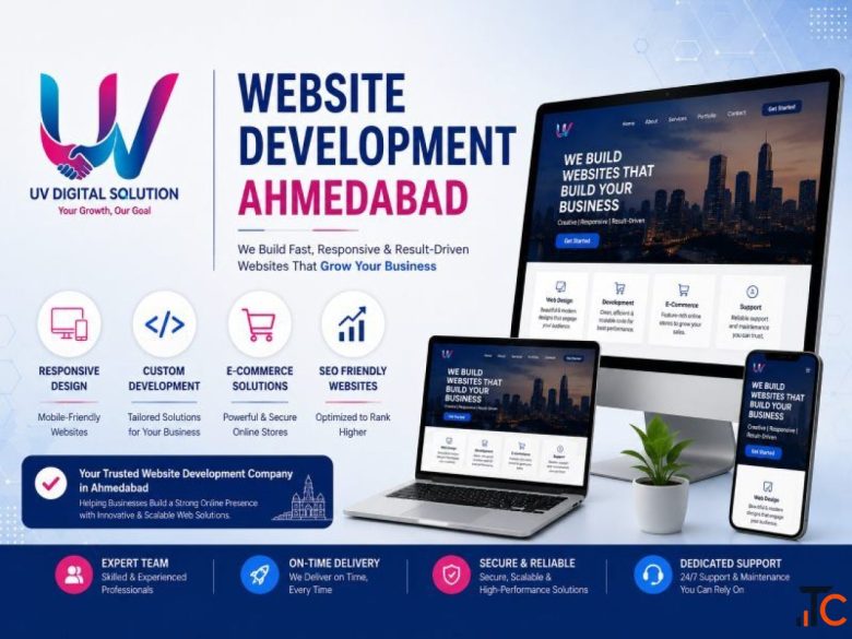 Website Development Company in Ahmedabad UV Digital Solution