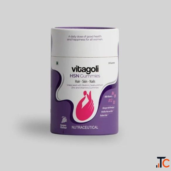 Strong hair skin and nail gummies for complete health