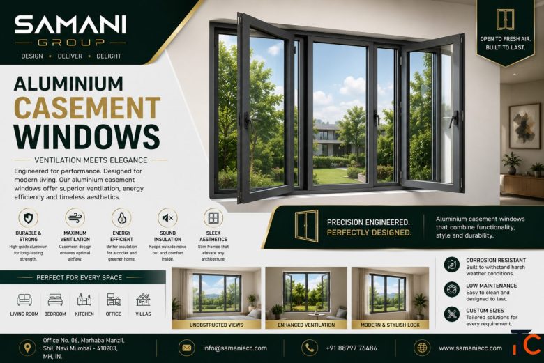 Modern Aluminium Casement Windows India